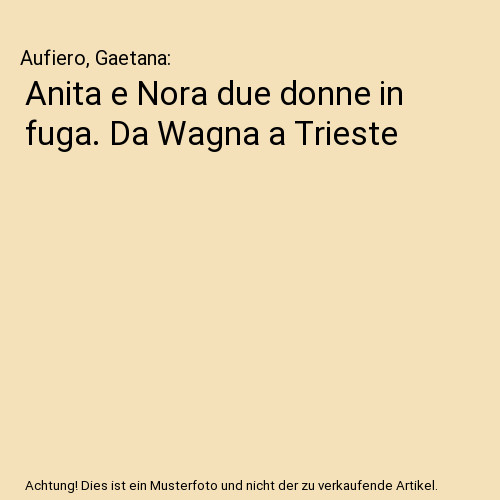 Anita nora due - nora, in